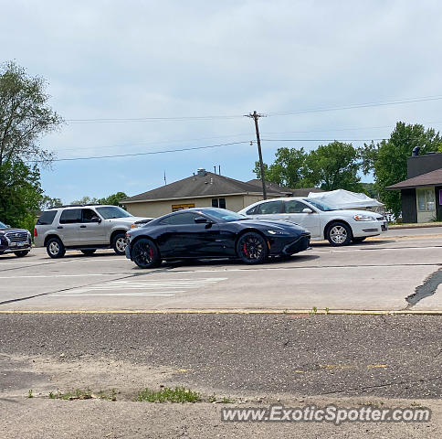 Aston Martin Vantage spotted in Hudson, Wisconsin
