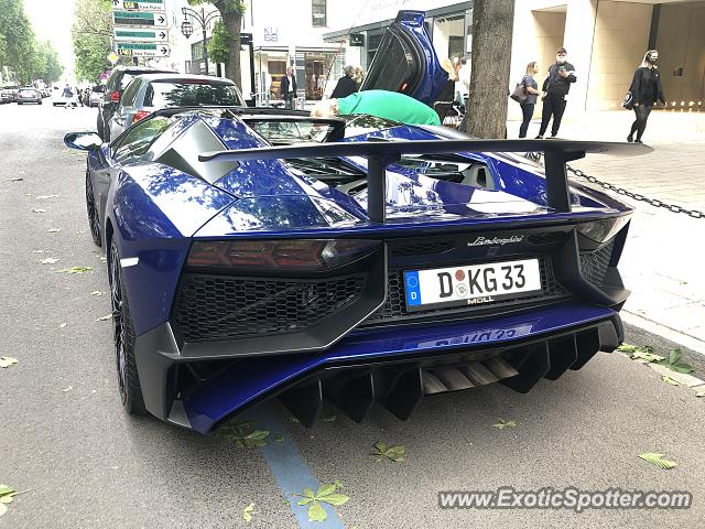 Lamborghini Aventador spotted in Duesseldorf, Germany