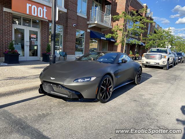 Aston Martin Vantage spotted in Wayzata, Minnesota