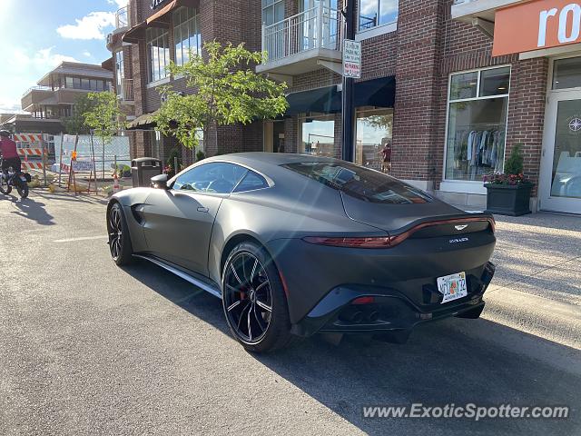 Aston Martin Vantage spotted in Wayzata, Minnesota
