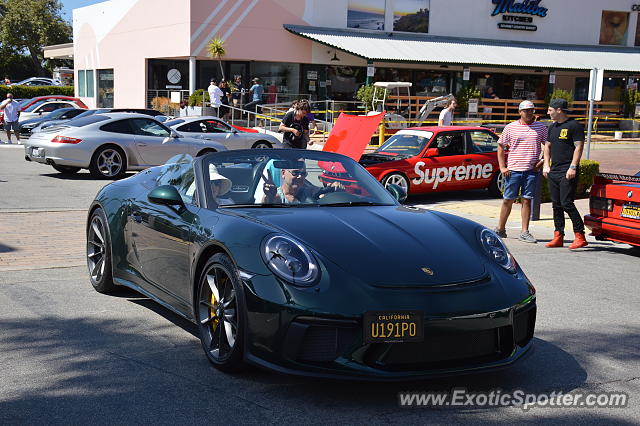 Porsche 911 spotted in Malibu, California