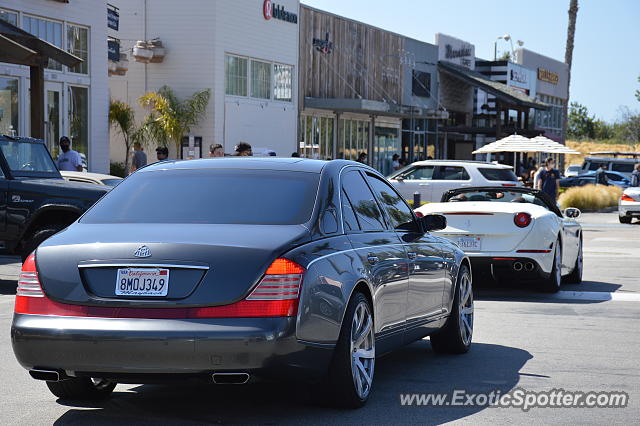 Mercedes Maybach spotted in Malibu, California