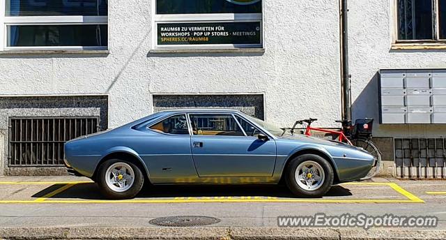 Ferrari 308 GT4 spotted in Zurich, Switzerland