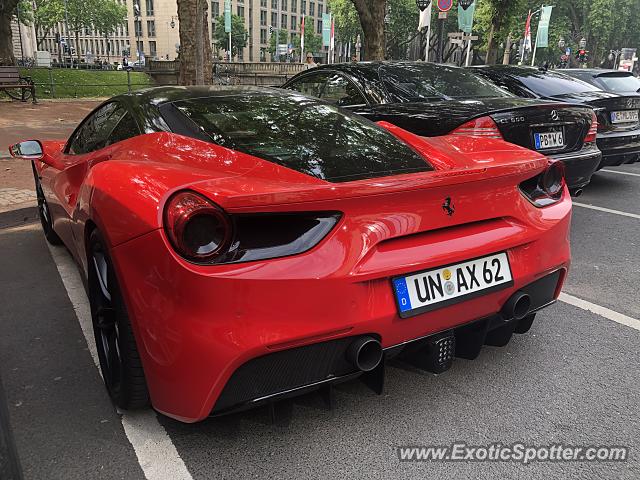 Ferrari 488 GTB spotted in Duesseldorf, Germany