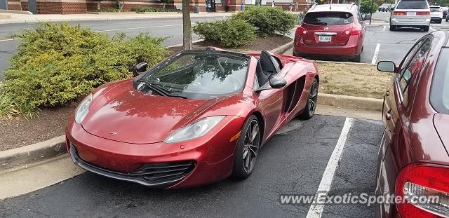 Mclaren MP4-12C spotted in Alexandria, Virginia