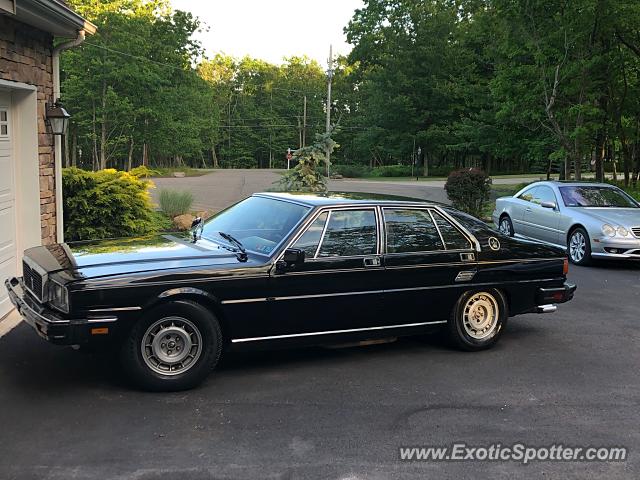 Maserati Quattroporte spotted in Hazleton, Pennsylvania