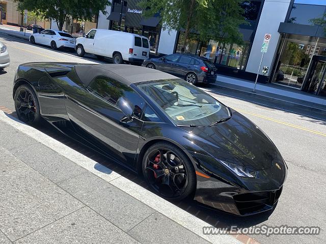 Lamborghini Huracan spotted in Washington DC, United States