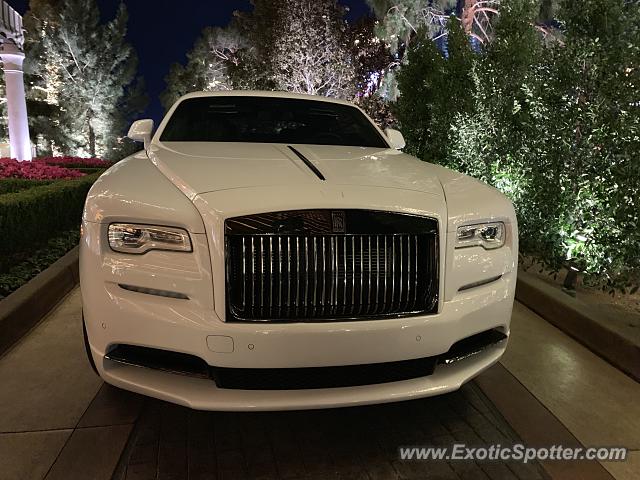 Rolls-Royce Wraith spotted in Las Vegas, Nevada