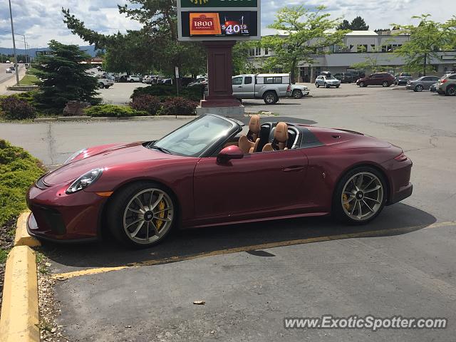 Porsche 911 spotted in Missoula, Montana