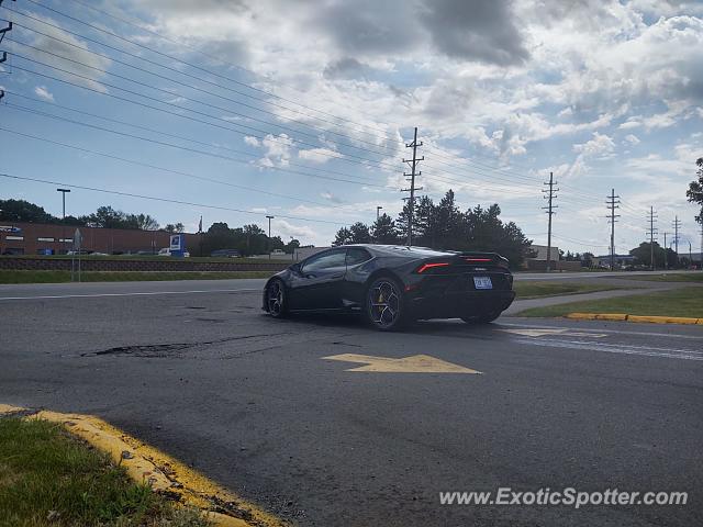 Lamborghini Huracan spotted in Birmingham, Michigan
