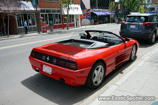 Ferrari 348 spotted in Calgary, Canada