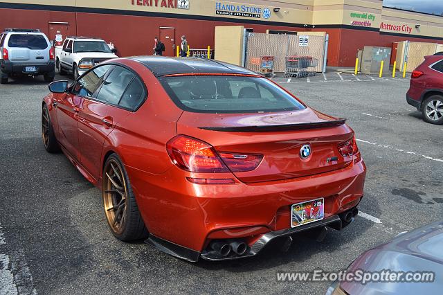 BMW M6 spotted in Shoreline, Washington