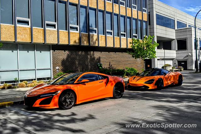 Acura NSX spotted in Birmingham, Michigan