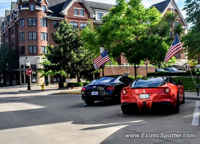 Ferrari F12 spotted in Birmingham, Michigan