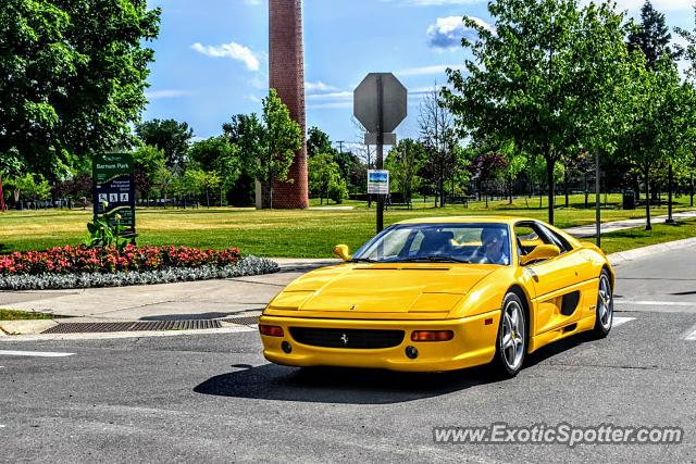 Ferrari F355 spotted in Birmingham, Michigan