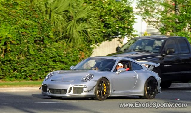 Porsche 911 GT3 spotted in Jacksonville, Florida