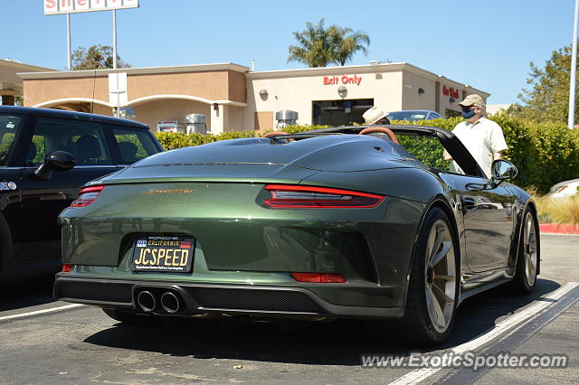 Porsche 911 spotted in Malibu, California