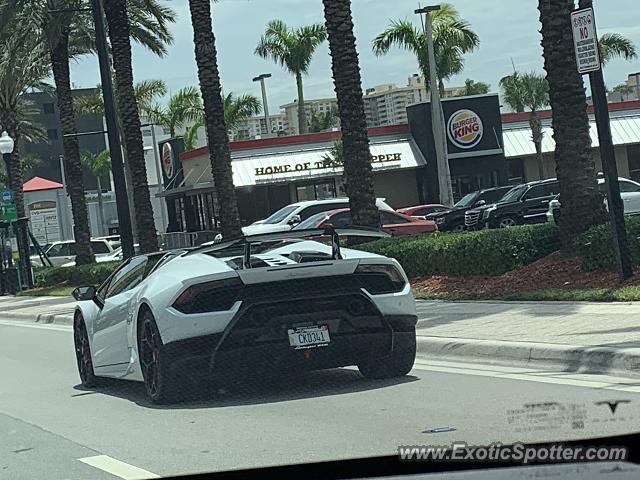 Lamborghini Huracan spotted in Miami, Florida