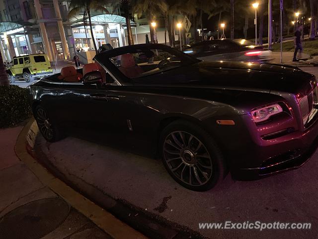 Rolls-Royce Dawn spotted in Miami, Florida