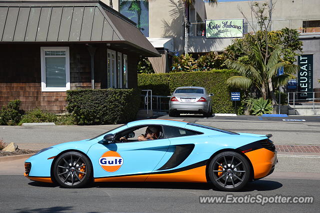 Mclaren MP4-12C spotted in Malibu, California