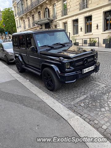 Mercedes C63 AMG Black Series spotted in PARIS, France