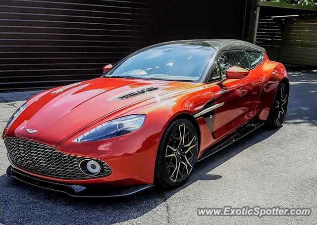 Aston Martin Zagato spotted in London, United Kingdom