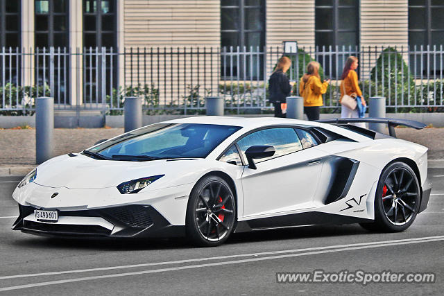 Lamborghini Aventador spotted in Berlin, Germany