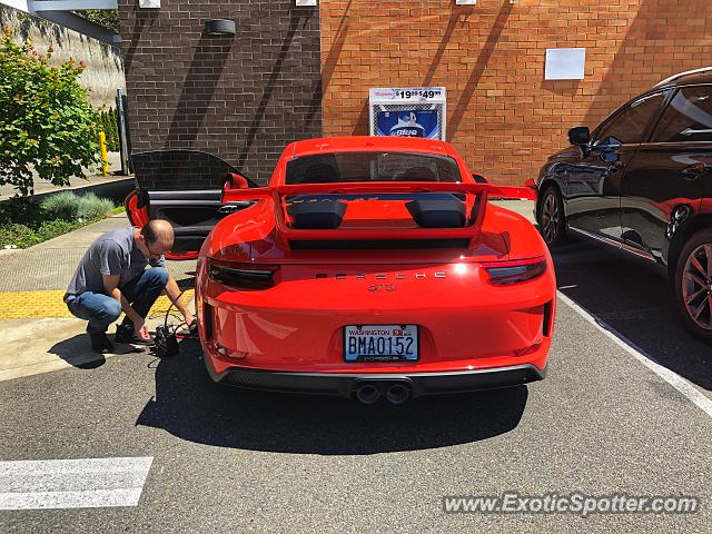 Porsche 911 GT3 spotted in Edmonds, Washington