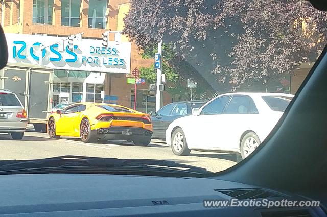 Lamborghini Huracan spotted in Salem, Oregon