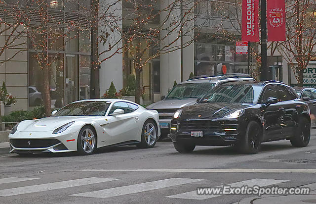 Ferrari F12 spotted in Chicago, Illinois
