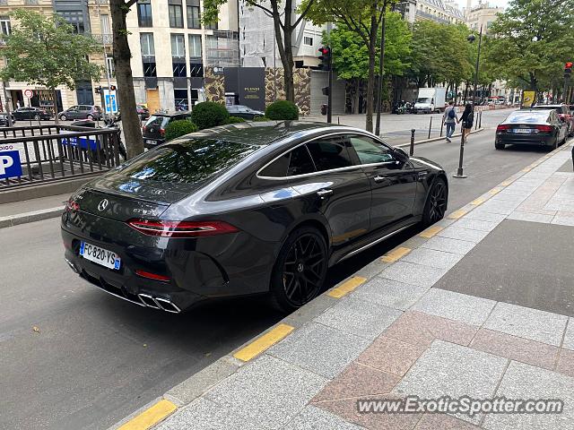 Mercedes AMG GT spotted in PARIS, France
