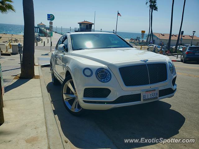 Bentley Bentayga spotted in Manhattan Beach, California