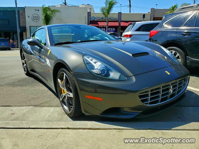 Ferrari California spotted in Manhattan Beach, California