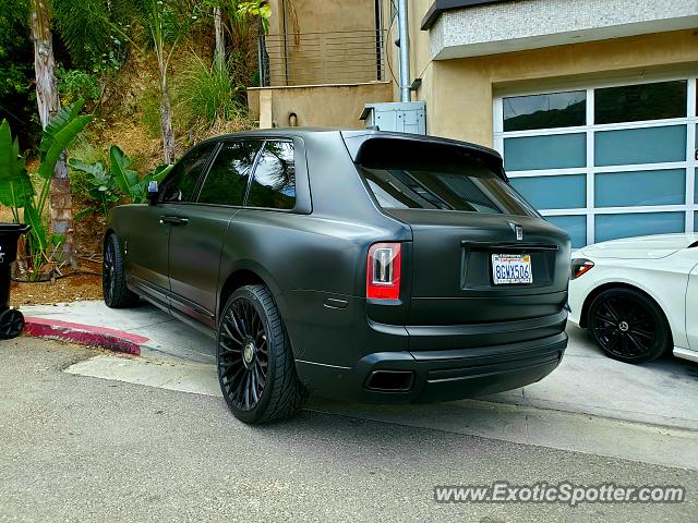 Rolls-Royce Cullinan spotted in Hollywood, California