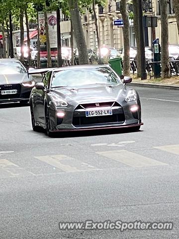 Nissan GT-R spotted in PARIS, France
