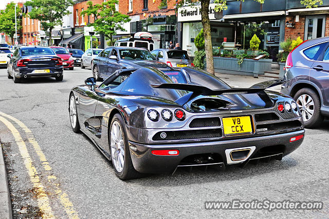 Koenigsegg CCXR spotted in Alderley Edge, United Kingdom