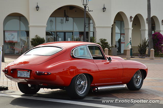 Jaguar E-Type spotted in Orange County, California