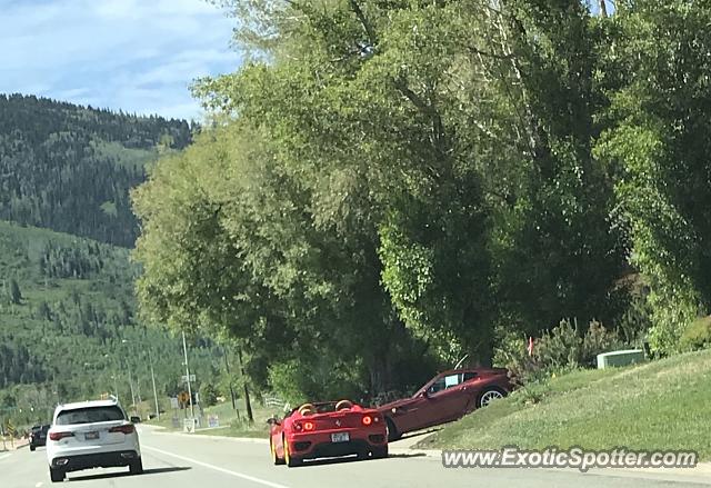 Ferrari 360 Modena spotted in Park City, Utah