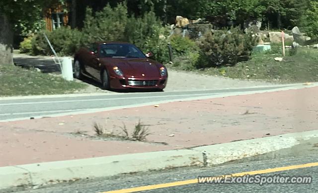 Ferrari 599GTB spotted in Park City, Utah