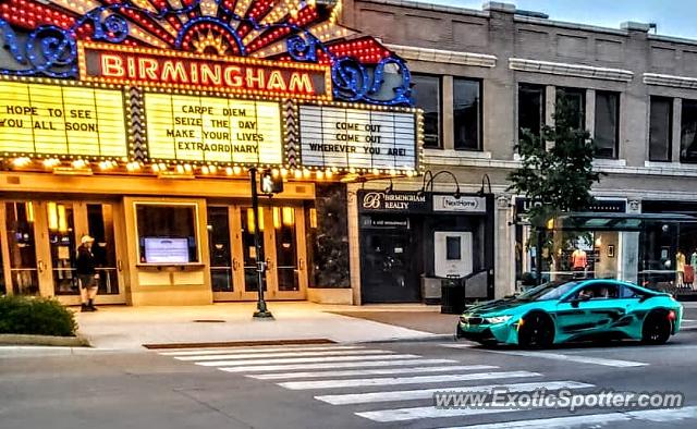 BMW I8 spotted in Birmingham, Michigan