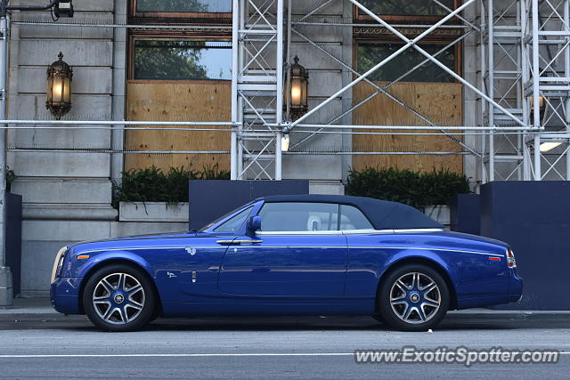 Rolls-Royce Phantom spotted in Manhattan, New York