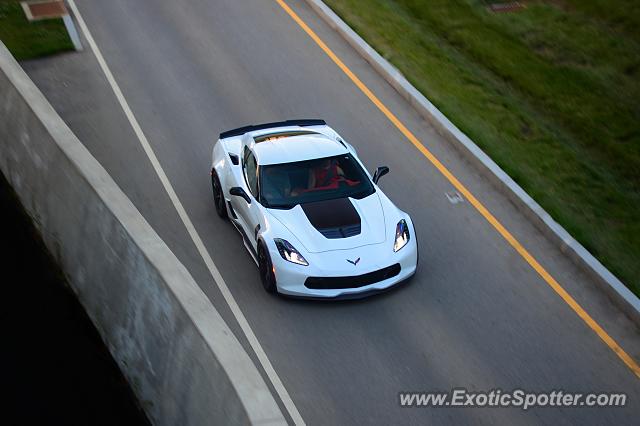 Chevrolet Corvette Z06 spotted in Dublin, Ohio