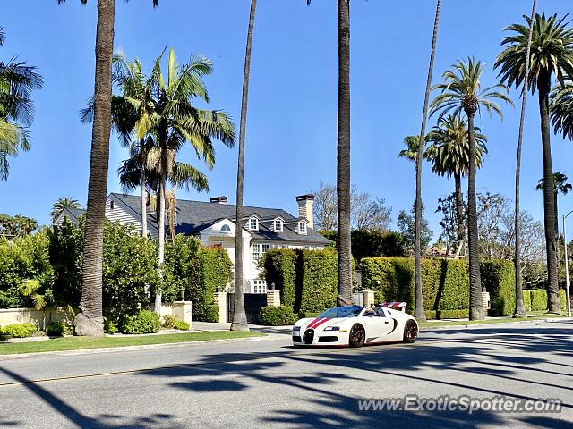 Bugatti Veyron spotted in Beverly Hills, California