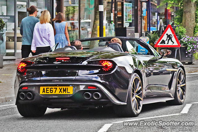 Aston Martin Zagato spotted in Alderley Edge, United Kingdom