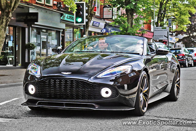 Aston Martin Zagato spotted in Alderley Edge, United Kingdom