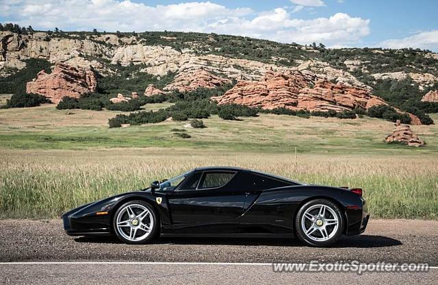 Ferrari Enzo spotted in Boulder, Colorado
