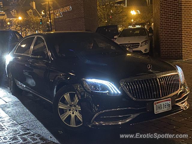 Mercedes Maybach spotted in Washington DC, United States