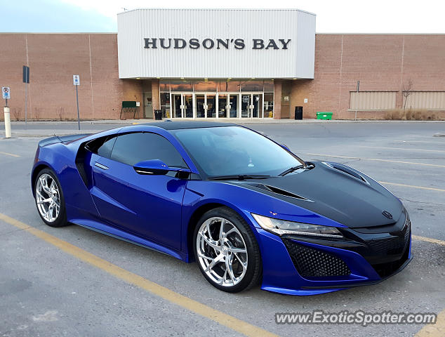 Acura NSX spotted in London, Ontario, Canada