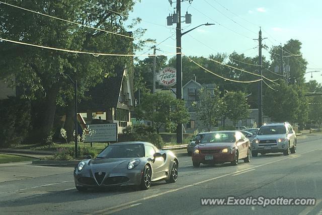 Alfa Romeo 4C spotted in Des Moines, Iowa