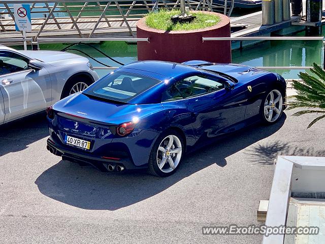 Ferrari Portofino spotted in Vilamoura, Portugal